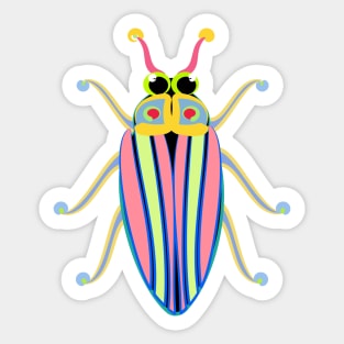 Adorable Baby Beetle T-Shirt Sticker